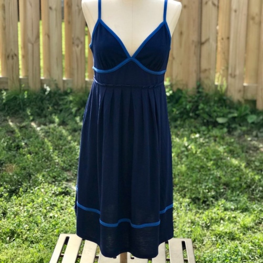 Super cute blue AE spaghetti strap sundress